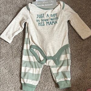 Baby onsie and pants outfit